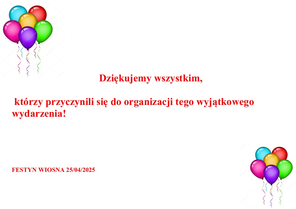 s6 podziękowania